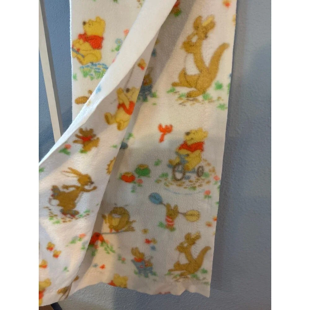 Vtg Disney Winnie The Pooh & Friends Baby Banket Beacon Cannon Mill Classic rare